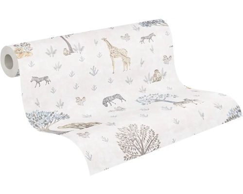 Tapetrulle med djurmotiv