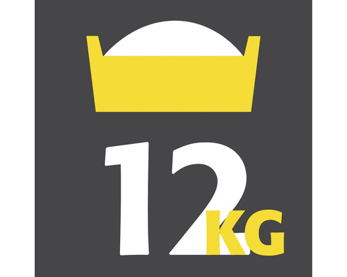 Symbol för 12 kilograms fyllnadsvikt