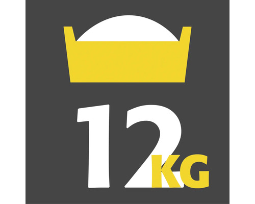 Symbol för 12 kilogram fyllnadsvikt