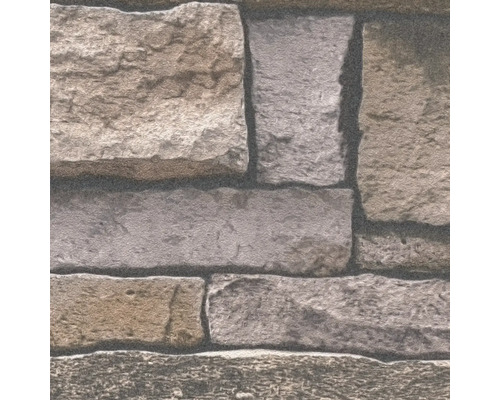 Tapet med stenmurmotiv