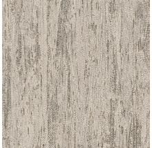 Närbild av en beige textiltapet med vertikalt mönster