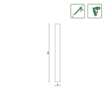 Mått: 94 gånger 8 millimeter