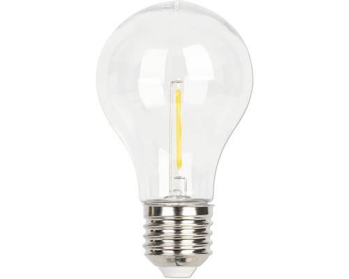 Klar LED-lampa med E27 sockel