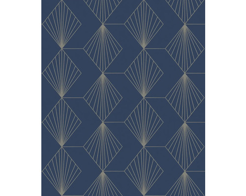 Tapet med geometriskt fläktmönster