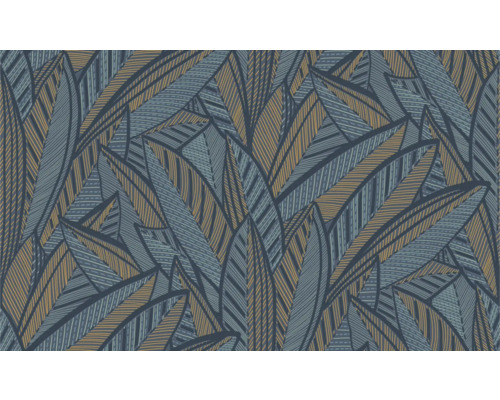 Tapet med grafisk bladdesign