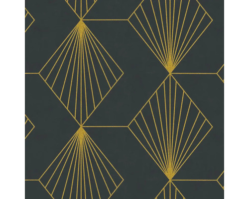 Tapet med geometrisk fläktdesign