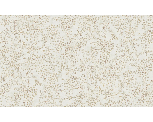 Tapet med blommönster och bladdesign