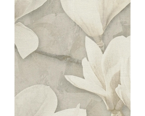 Närbild av en tapet med blommönster