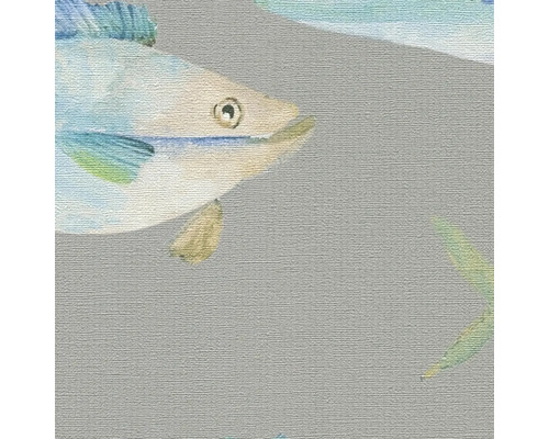 Tapet med fiskmönster