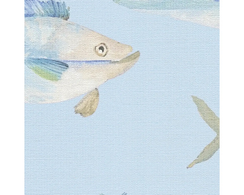 Tapet med fiskmotiv
