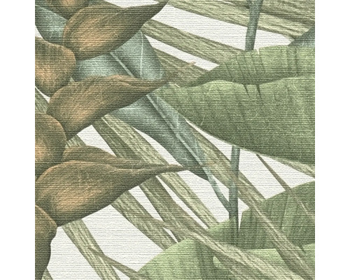 Illustration med blad och växter