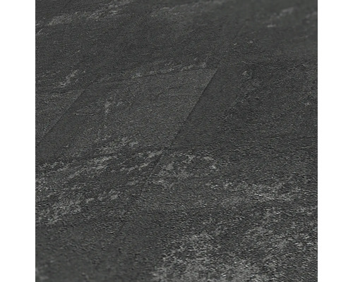 Närbild av ett vinylgolv med stendekor