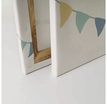 Dekorativ canvas med vimpelmotiv