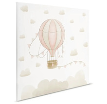 Canvastavla med motiv av luftballong och moln