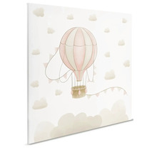 Canvasbild med motiv av luftballong och moln