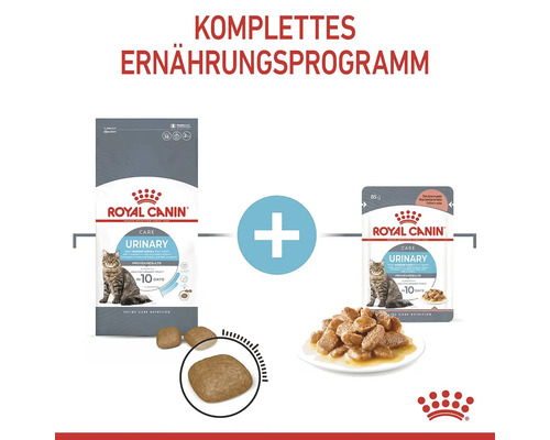 Komplett näringsprogram för katter med Royal Canin Urinary Care torrfoder och våtfoder