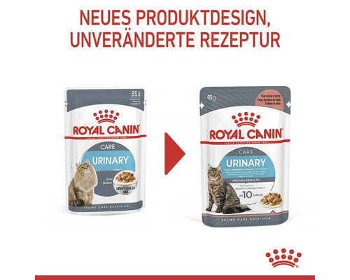 Royal Canin Urinary Care kattmat i 85 grams portionspåse, ny förpackning