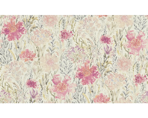 Tapet med blommönster