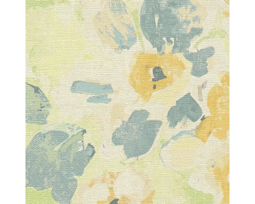 Närbild av en tapet med blommönster