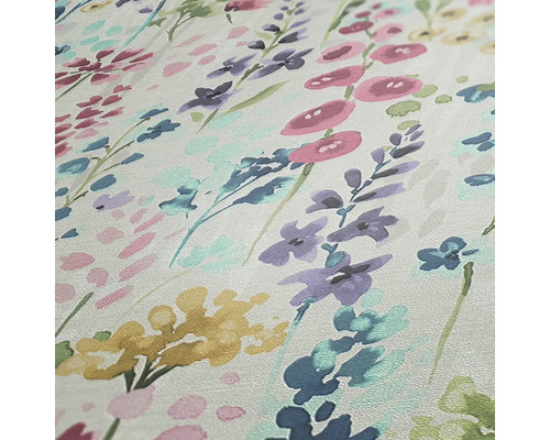 Tapet med blommönster