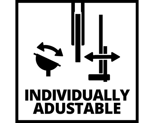 Symbol för individuell justerbarhet