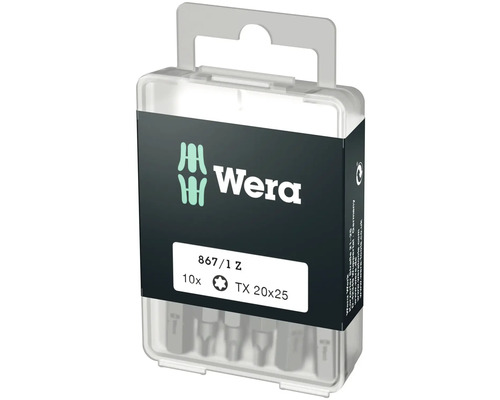 Wera 867/1 Z Torx-bits, 10-pack