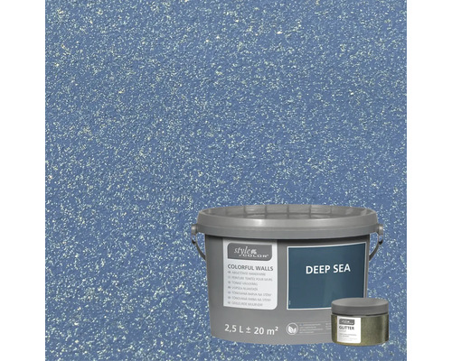 Effektfärg StyleColor Glitter guld 40g