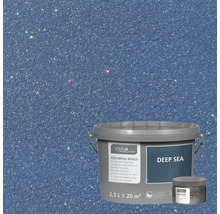 Hink Style Color Colorful Walls tonad väggfärg Deep Sea med glitter Multicolor