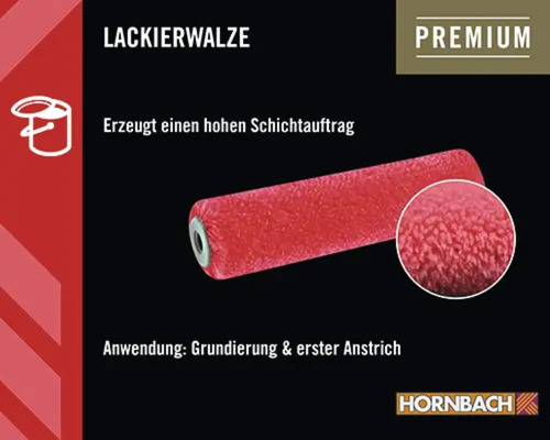 Lackvals för grundfärg och första skikt.