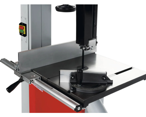 Detaljvy av bandsågen