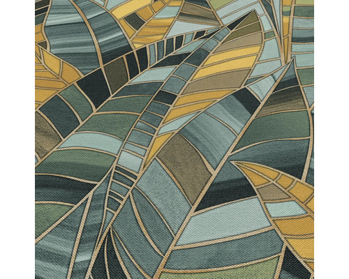 Tapet med bladmönster