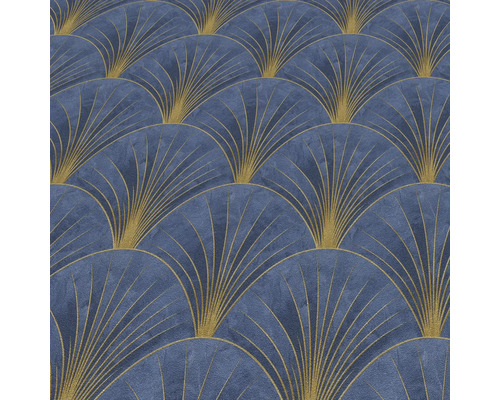 Tapet med art déco-fläktmönster