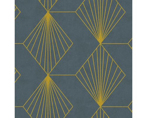 Tapet med geometriskt fläktmönster