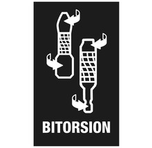 Bitorsion symbol för skruvmejselbitar