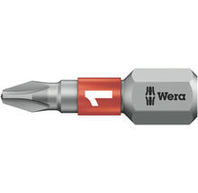 Spårskruvmejselbit med Wera-logotyp