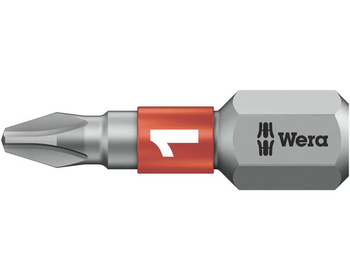 Spårskruvmejselbit med Wera-logotyp