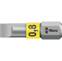 Wera logotyp skruvmejselbit spår 0,8x5,5 millimeter
