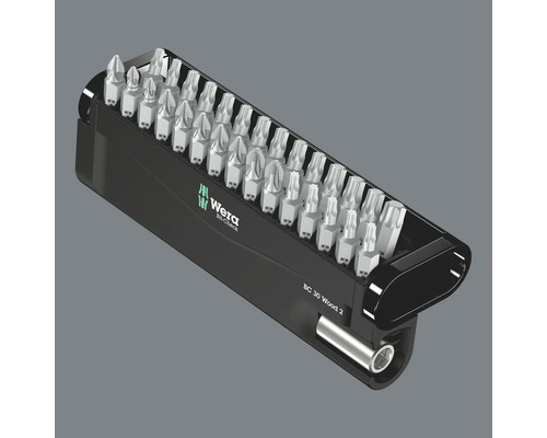 Wera Bit-Check BC 30 Wood 2 med träbearbetningsbits