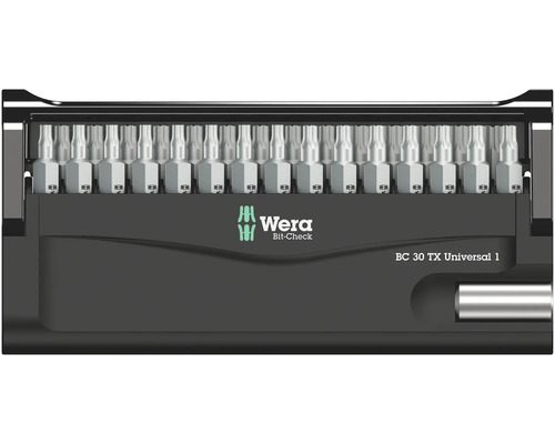 Wera Bit-Check med Torx-bits