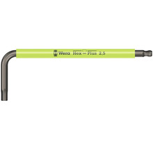 Wera vinkelnyckel med Hex-Plus profil och 2,5 millimeters storlek
