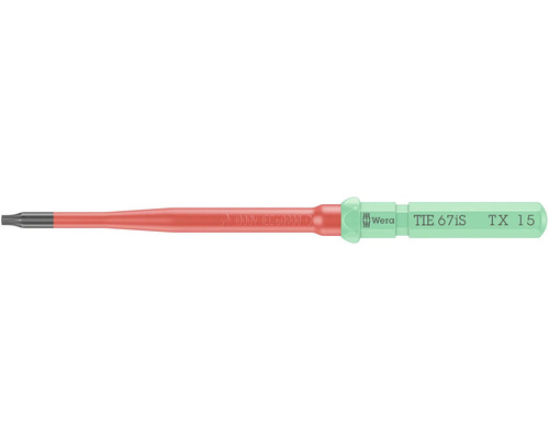 Wera skruvmejsel med Torx profil TX 15