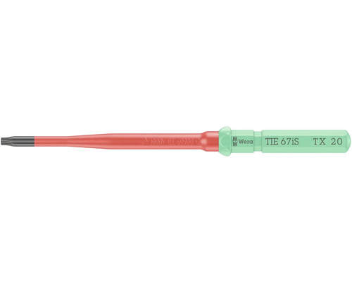 Wera skruvmejsel med Torx profil TX 20