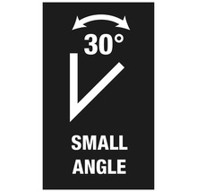 Liten vinkel på 30 grader