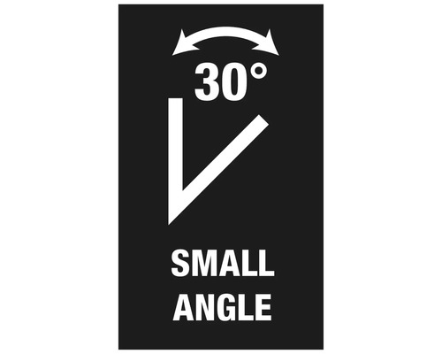 Liten vinkel på 30 grader