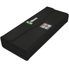 Svart verktygsväska från Wera med företagslogotyp