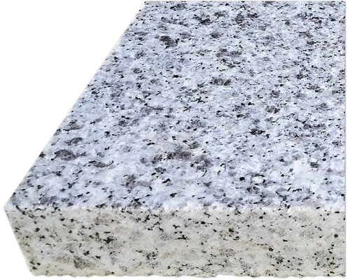 Detalj av en granitplatta