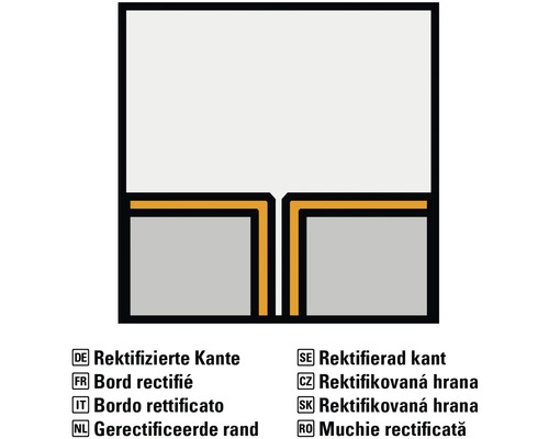 Symbolbild: Rektifierad kant
