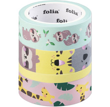 Dekorativ tejp med djurmotiv