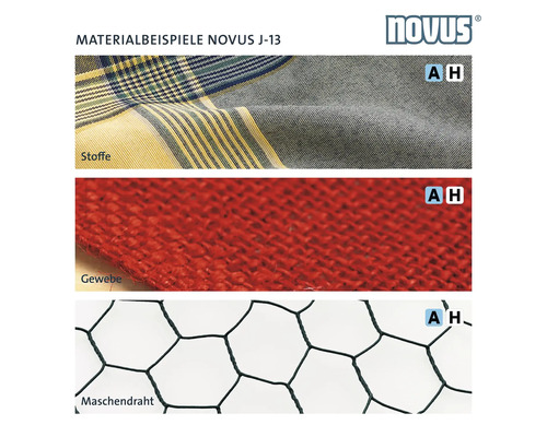 Materialexempel: tyger, vävar och metallnät