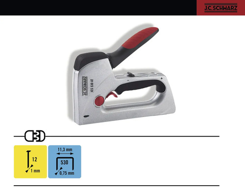 J C Schwarz häftpistol JCS 530 AT